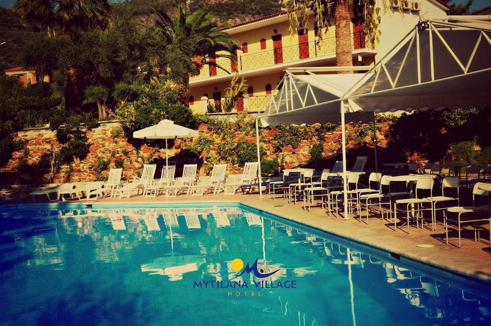 Mytilana Village Hotel Kedro Exteriör bild